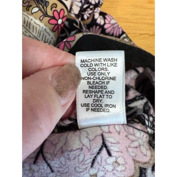 Cato Womans Size 18/20 Pullover Blouse Peasant Long Sleeve Boho Bohemian - Picture 11 of 11